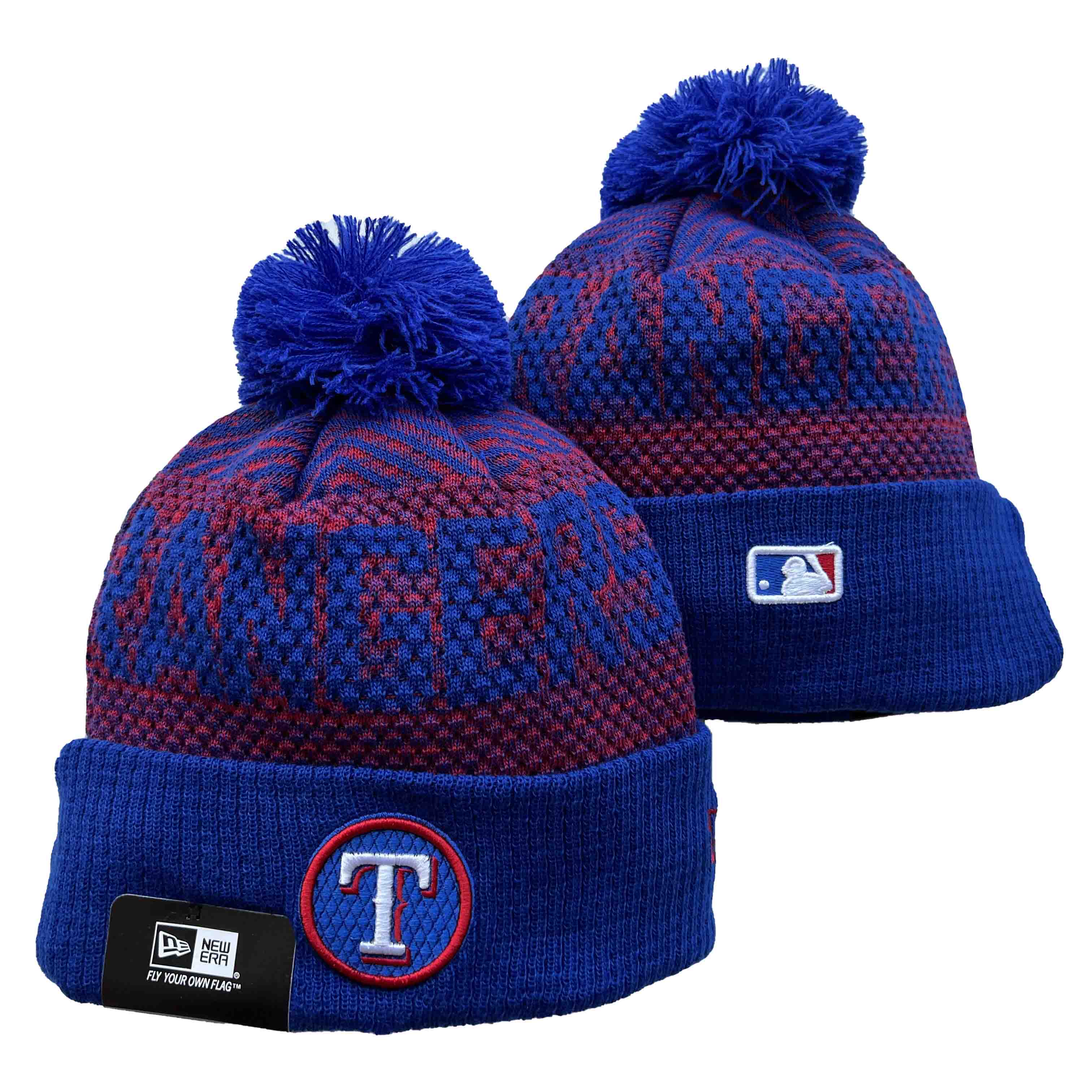 Texas Rangers Knit Hats -1
