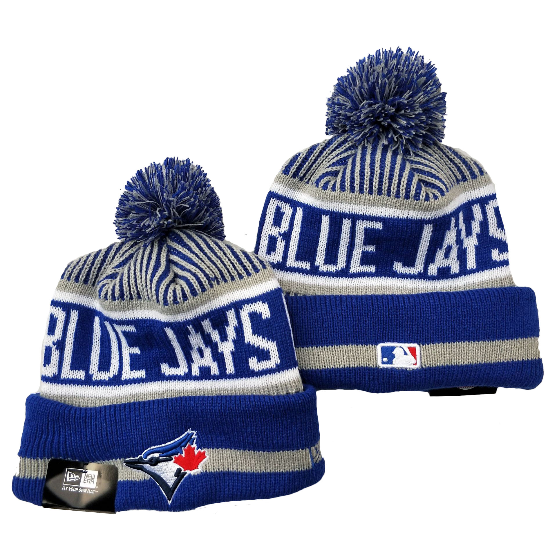Toronto Blue Jays Knit Hats -3