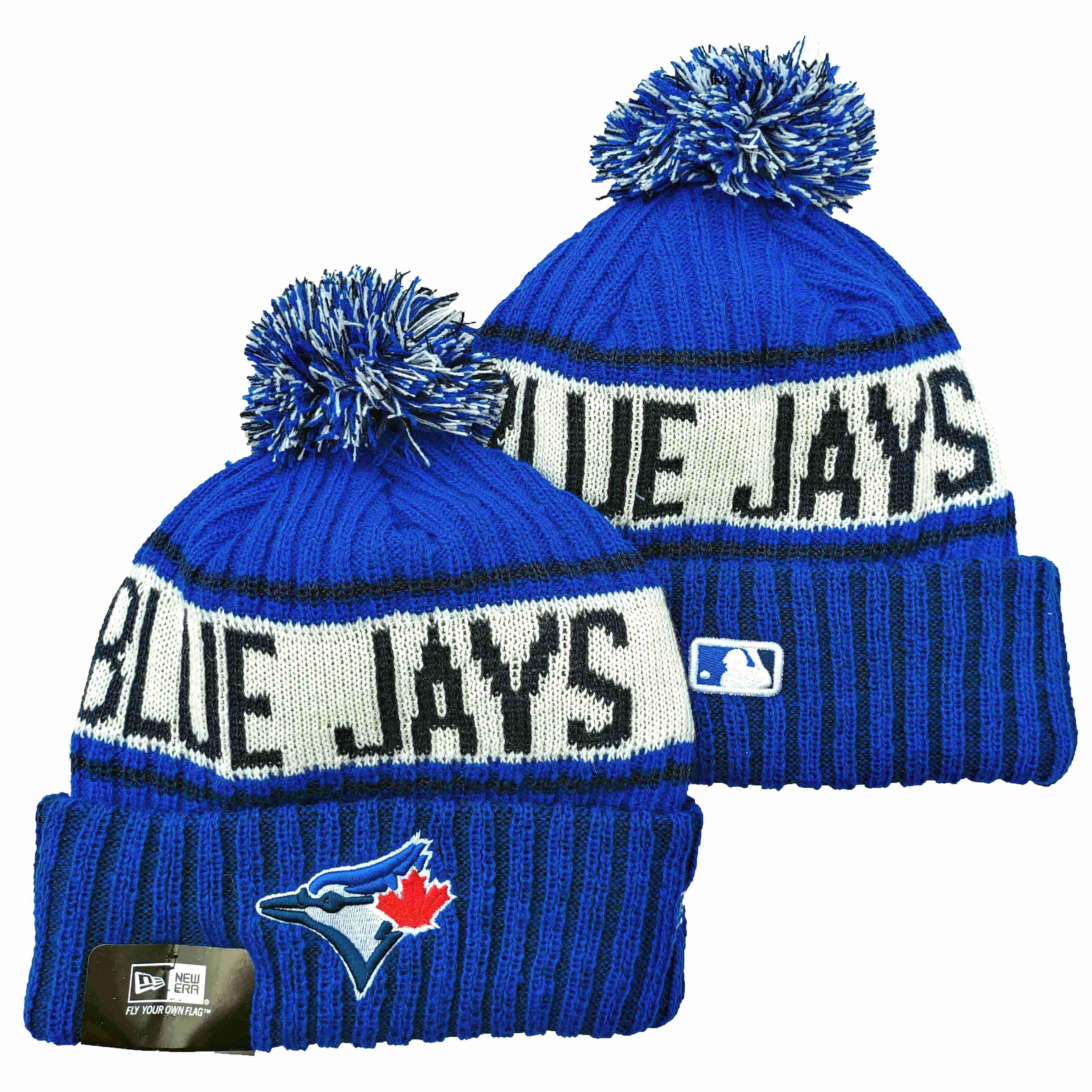 Toronto Blue Jays Knit Hats -5