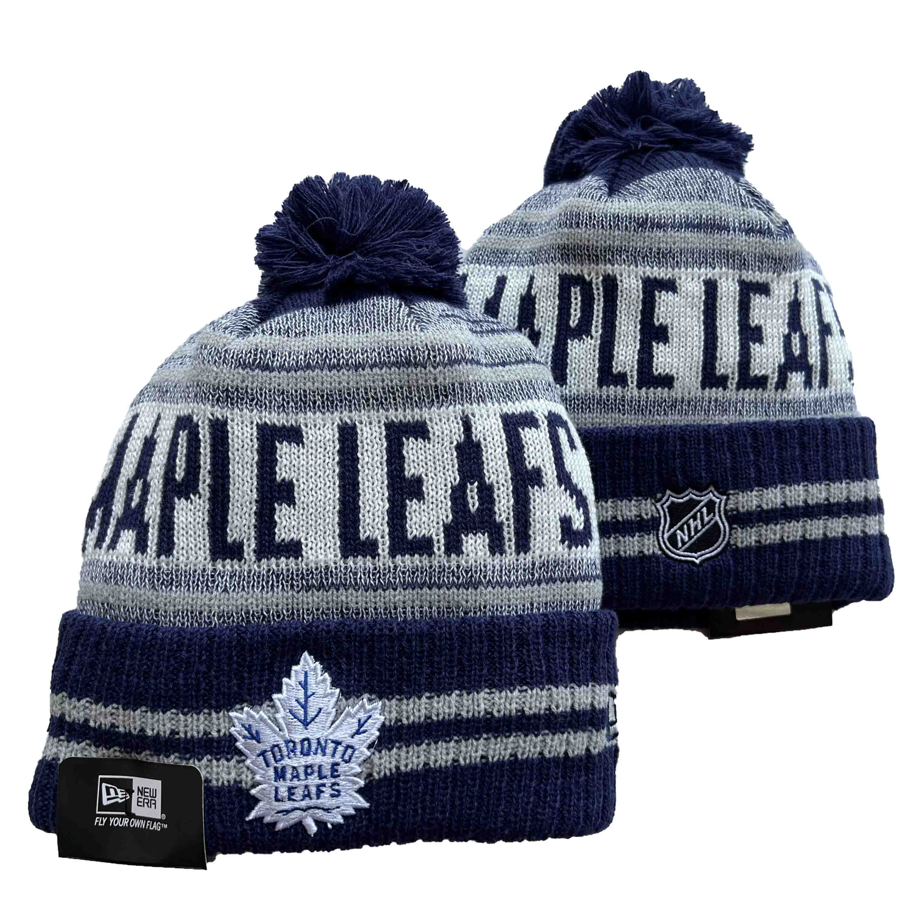 Toronto Maple Leafs Knit Hats -3