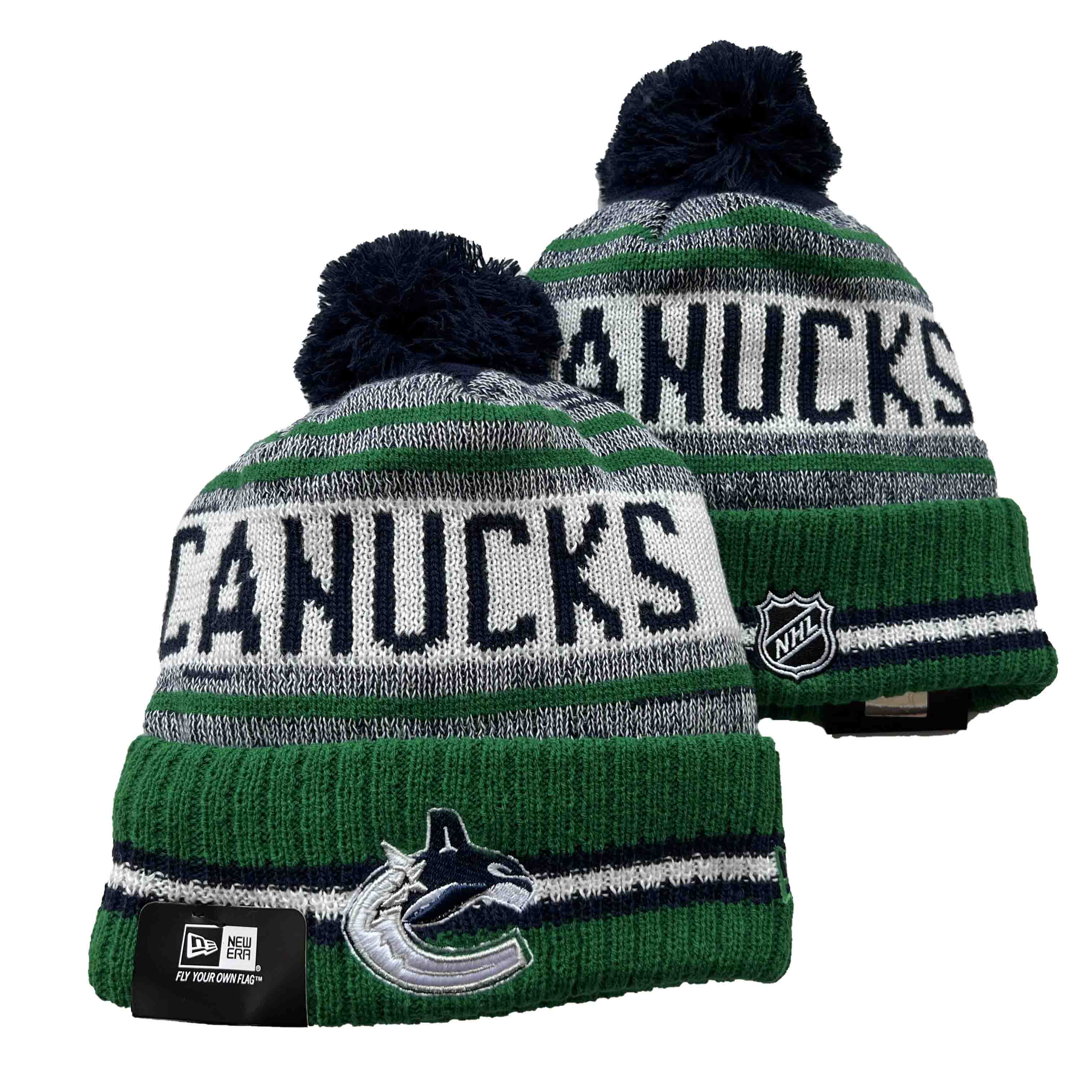 Vancouver Canucks Knit Hats -1