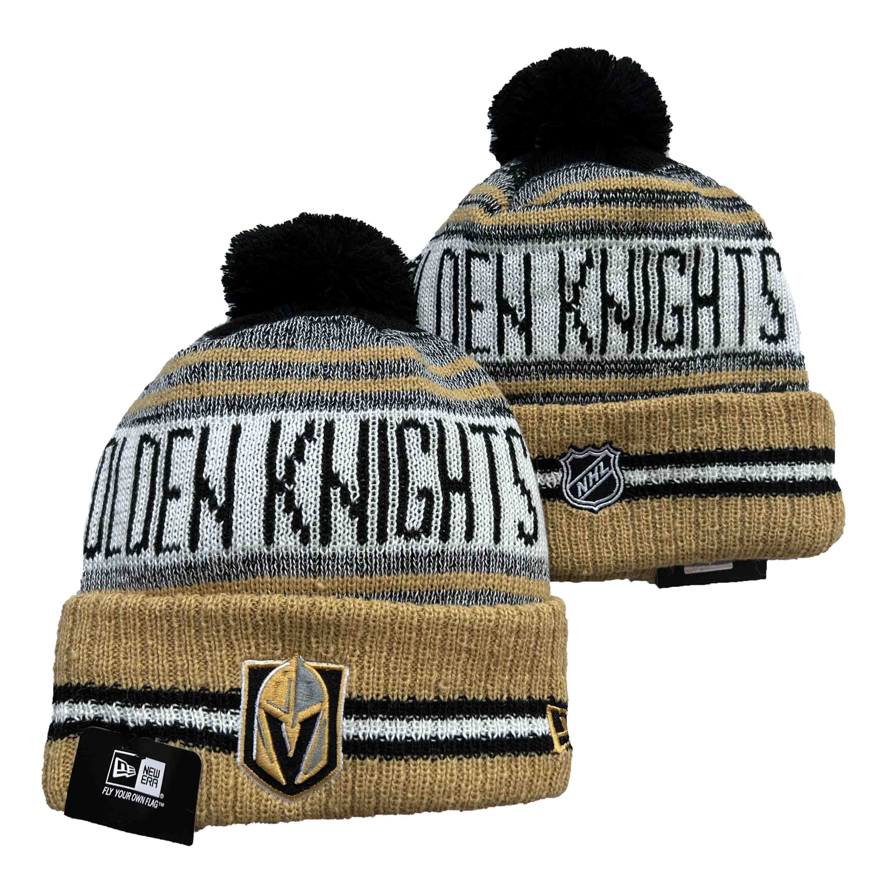 Vegas Golden Knights Knit Hats -1