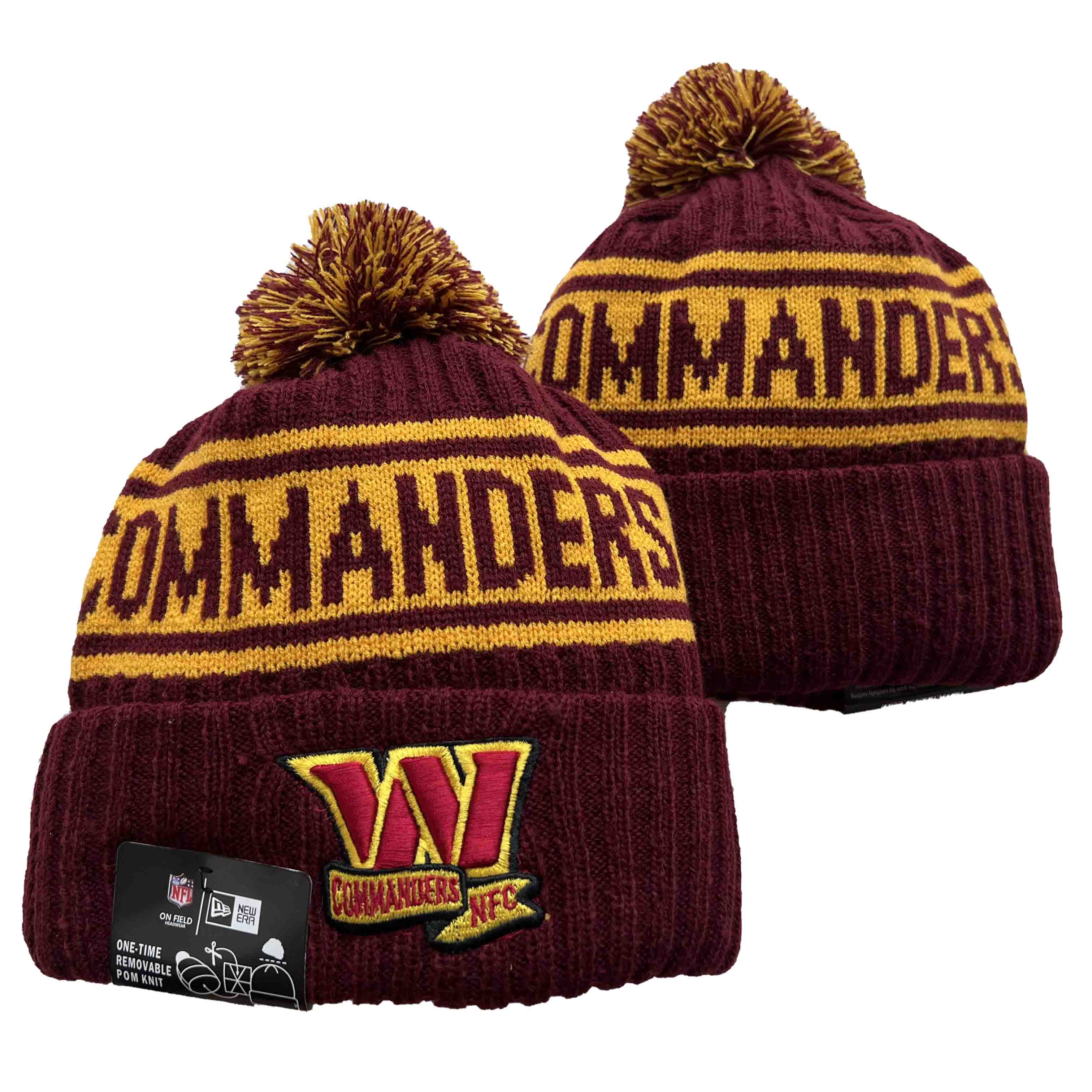 Washington Commanders Knit Hats -1