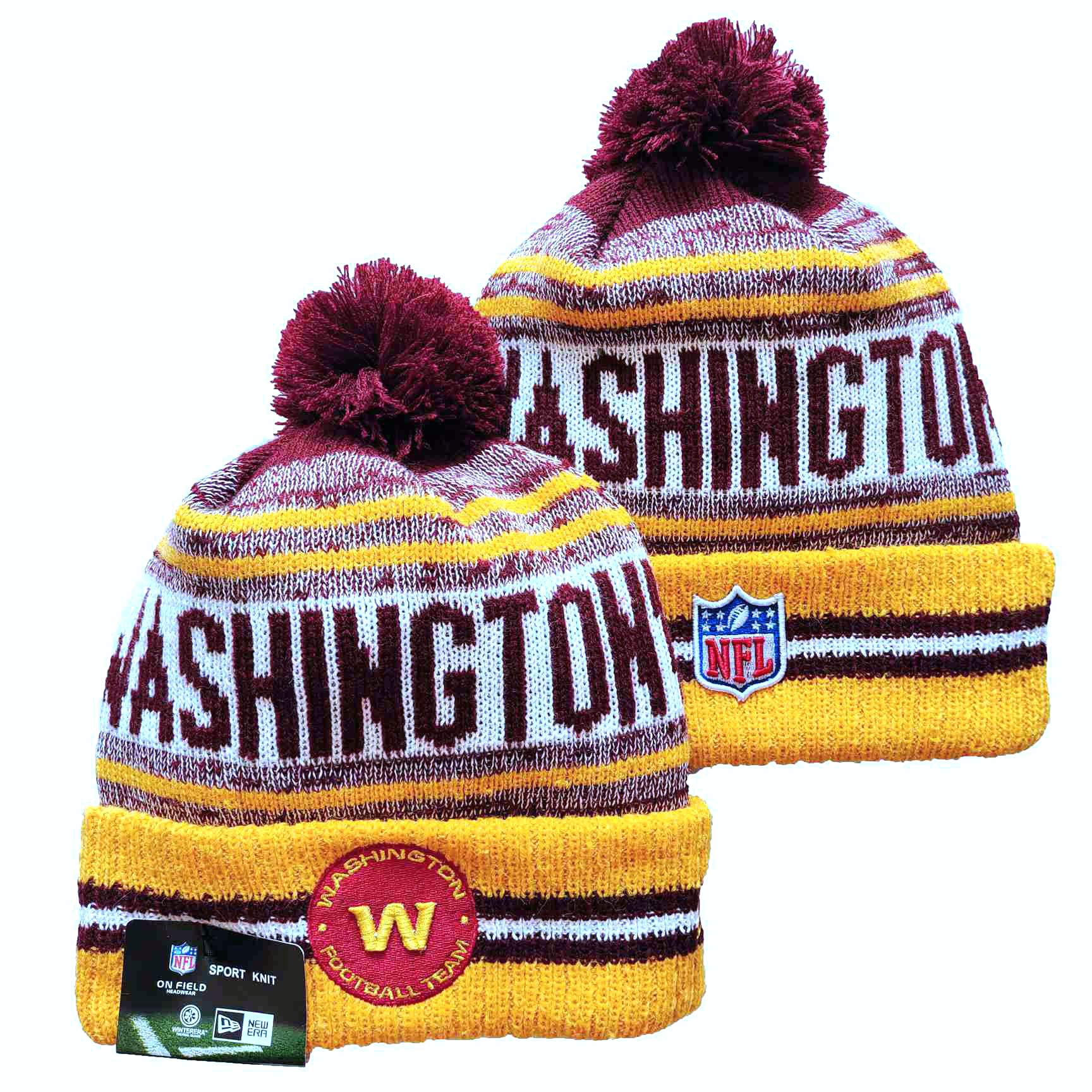 Washington Commanders Knit Hats -11
