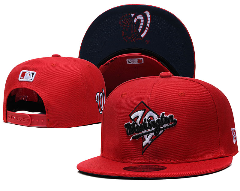 Washington Nationals Snapback Hats -3