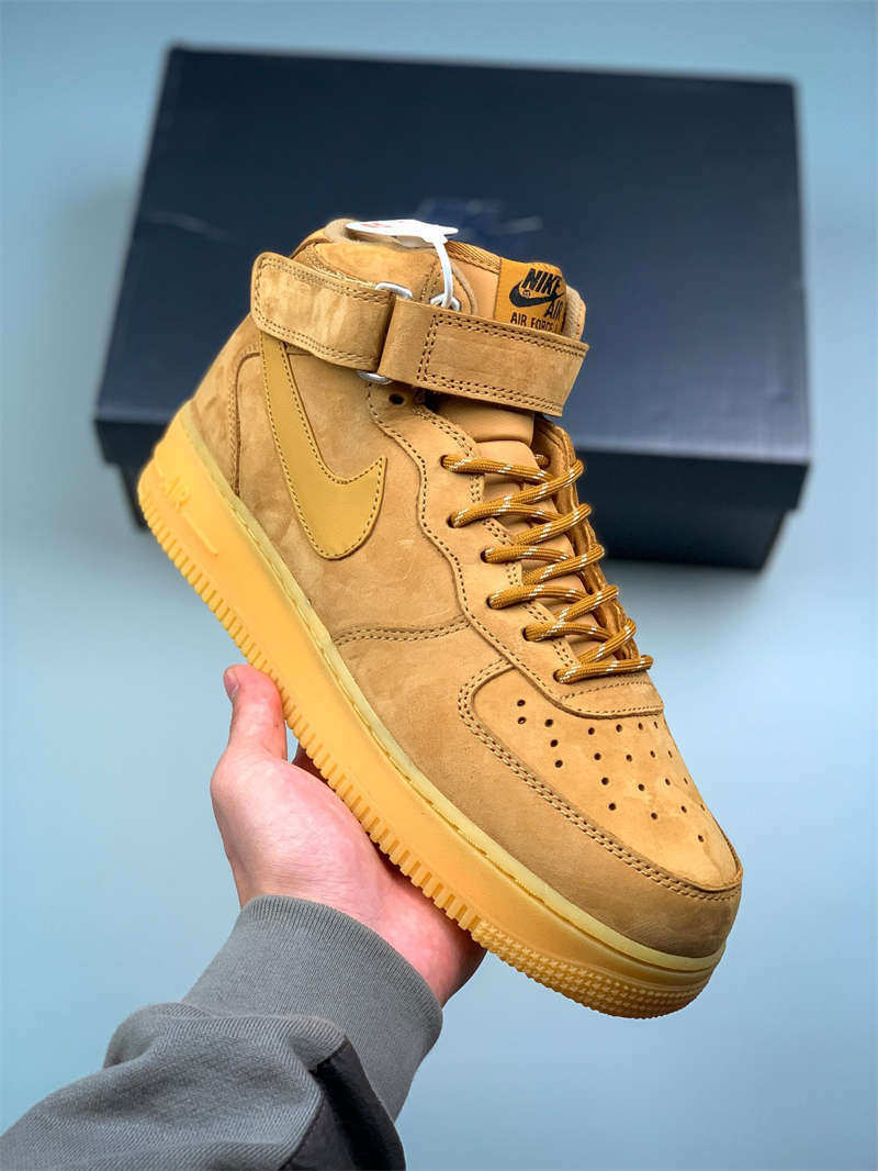 Air Force 1 Mid Wheat AO5138-002 Shoes