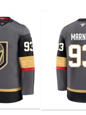 Vegas Golden Knights #93 Mitchell Marner Gray 2024-25 Alternate Stitched Jersey