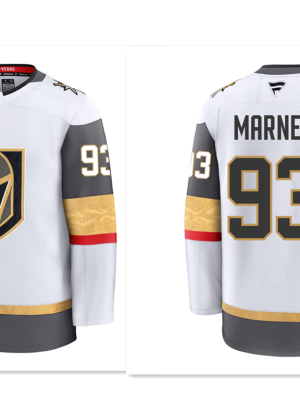 Vegas Golden Knights #93 Mitchell Marner White 2024-25 Home Stitched Jersey