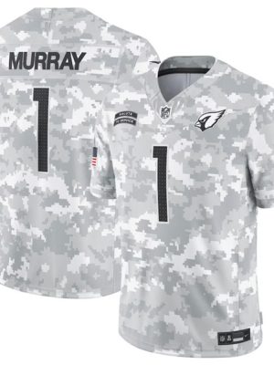 Arizona Cardinals #1 Kyler Murray Arctic Camo 2024 F.U.S.E. Salute To Service Limited Stitched Jersey