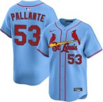 St. Louis Cardinals Blank Black Lights Out Limited Stitched Jersey