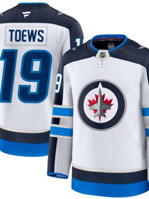 Winnipeg Jets #19 Jonathan Toews White 2024-25 Away Stitched Jersey
