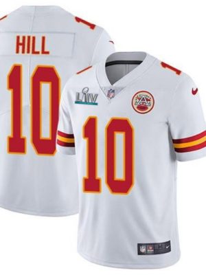 Chiefs #10 Tyreek Hill Red Super Bowl LIV Stitched Limited Rush Jersey
