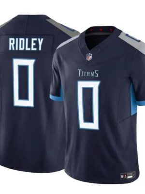 Tennessee Titans #0 Calvin Ridley Navy 2023 F.U.S.E. Vapor Limited Stitched Jersey