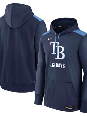 Tampa Bay Rays Navy Collection Performance Pullover Hoodie
