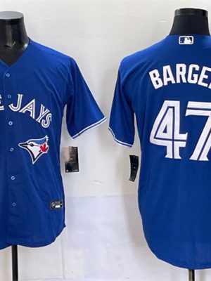Toronto Blue Jays #47 Addison Barger Royal Cool Base Stitched Jersey