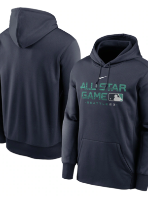 All-Star 2023 Navy Therma Fleece Pullover Hoodie