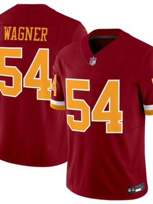 Washington Commanders #54 Bobby Wagner Burgundy 2025 F.U.S.E. Throwback Limited Football Stitched Jersey