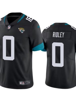 Jacksonville Jaguars #0 Calvin Ridley Black Vapor Untouchable Limited Stitched Jersey