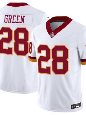 Washington Commanders #28 Darrell Green White 2025 F.U.S.E. Throwback Vapor Limited Football Stitched Jersey